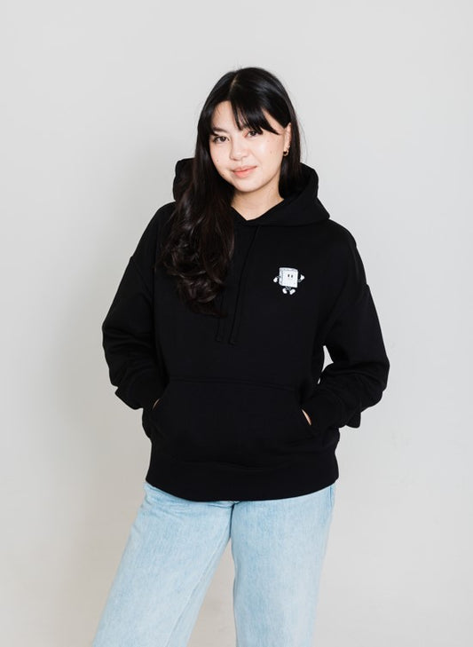 Black Oversized Hoodie (Womens)